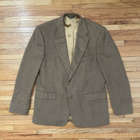 Camel Hair Sports Jacket - Picture 1 of 13
